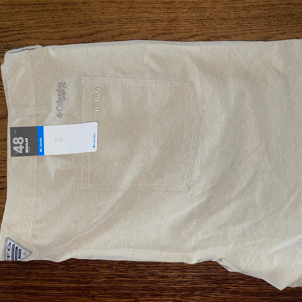 Men’s Columbia PFG Flat front Shorts😀 Bundle of 2 with TAGS - Picture 4 of 10